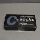 FuelMeFoot 3 Pack Copper Compression Socks - Compression Socks Women & Men Circulation - Best for Medical,Running,Athletic (Large-X-Large, 01 White)