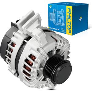 PHILTOP Alternator Compatible with Chevy Colorado 2015-2016 3.6L, Camaro 2010-2012 3.6L, for GMC Canyon 2015-2016 3.6L High Amp Alternators Replace 11485N 12V 150Amp CW