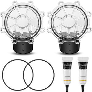 2 Pack Pool Check Valve Replacement Kit, Compatible with Pentair 263042 2-Inch to 2-1/2-Inch CPVC Check Valve, Flapper Assembly Rebuild Kit for Diverter Pool and Spa, Prevents Water Backflow