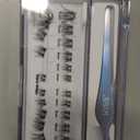 Kiss Impress Falsies Long Lasting Self Adhesive Eyelashes, Demi Wispy, 5 Day Extended Wear, 24 Light Volume Lash Clusters (5,6,8,10,12, & 14mm), Precision Non-Stick Applicator