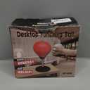 Desktop Punching Bag, Stress Relief Boxing Bag Speed Balls, Desk Punching Bag Stress Buster-Super Suctions to Your Desk, Christmas Thanksgiving White Elephant Gifts for Boss or Coworker