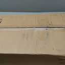 Huuger 5 Tier Bookshelf, Display Bookshelf with 10 Open Shelves and Raised Baffle, 47.2 Inch Straight Wide Bookcase with Metal Frame and Wooden Board, Adjustable Feet, Rustic Brown