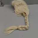 Topcosplay Cosplay Wig Blonde+6 Hairpins Long Braid Hair Halloween Costume Princess Wigs, W