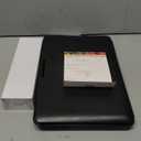 17.5" Portable DVD Player with 15.6" Large HD Screen, 6 Hours Rechargeable Battery, Support USB/SD Card/Sync TV and Multiple Disc Formats, High Volume Speaker, Black