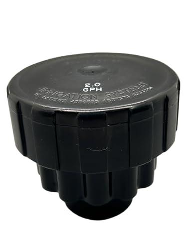 Olson Irrigation EH-12 Port Drip Head, 12 Emitter Valves, 5-60 PSI, 1/2 Inch NPT, (2.0 GPH)