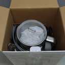 Maestri House Milk Frother, Variable Temp and Froth Thickness DualFro 600 Milk Frother Steamer, 21 OZ Smart Touch Control Milk Warmer, Dishwasher Safe, Memory Function for Latte&Hot Chocolate (Black)