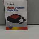 Car Heater,Portable Car Heater Defroster, 12V Car Defrost Defogger with Plug in Cigarette Lighter, Window Defroster for Car, SUV, Jeeps, Trucks (red)