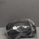 Waterproof Outdoor Blanket 82X 55 Packable, Stadium Blankets for Camping with Sherpa Fleece Lining, Large Windproof Emergency Throw for Garss Picnic Hiking Road Trip, Machine Washable, Black 300GSM