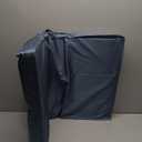 Outdoor Orthopedic Dog Bed for Medium Dogs & Cats, Waterproof Flat Pet Mat with Egg Crate Foam & Washable Removable Oxford Cover, 30x20 Inch, Blue