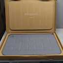 Dorai Home Bath Stone  Luxury Quick-Drying Stone Bath Mat, Non-Slip Surface, Rubberized Bottom Pad, Rain Slate