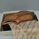 Mens Slip On Casual Loafers Classic Outdoor Leather Walking Hiking Shoes Comfortable for Work Office Dress Outdoor High Top (11, Brown)