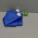 Kathfly Blue Hole Tarp Team Building Game 98 x 70 Inch Learning Fun Team Building Games for Work with 8 Pcs Team Building Ball for Teamwork Group