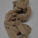Beige Cheesecloth Table Runner Summer Sheer Cream Cheese Cloth Table Runner 120 Inches Boho Gauze Summer Table Decorations for Wedding Bridal Baby Shower Garden Party Decor
