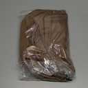 Spacious Nylon Crossbody Bag Bum Bag Handbags Wallets Purses Trendy Shoulder Bag for Women (Brown)