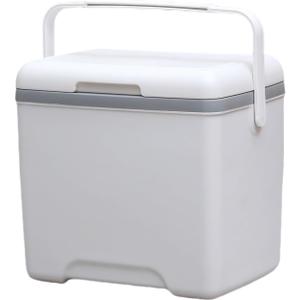 Portable 13L Outdoor Camping Picnic Insulated Thermal Cooler Box Ice Block Insulation Box (White)