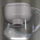 Brita Water Filter Pitcher for Tap and Drinking Water with 1 Standard Filter, Lasts 2 Months, 6-Cup Capacity, BPA Free, White