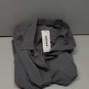 DGHM-JLMY Men Lapel Loose Chiffon Drape Shirt Slim Fit Non-Iron Straight Collar Dress Shirt Collar Button Cuff Dress Shirt, Size Medium