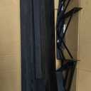 BAYKA Wall Mounted Floating Shelves, Wood Floating Wall Shelf for Books & Decor, Small Space-Saving Display & Organizer, Black, Set of 4