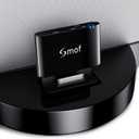 Smof (Not for Car or Motorcycle) 30 Pin Bluetooth Adapter Receiver for Bose Sounddock iPod iPhone Music Docking Station and Other 30 Pin Dock Speakers Bluetooth Audio Receiver with 3.5 mm Audio Cable