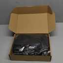 Funnymoom 12 Pcs Wedding Black Basket for Gifts Empty with Cellophane Bag & Ribbon Bow Classic Novel Black Wrapping Gift Basket for Spring Graduation Birthday Party Favor Supplies 9.8 x 6.5''