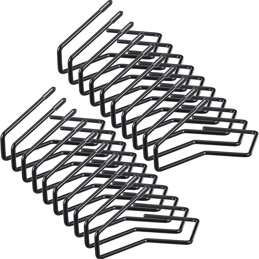 Yaocom 20 Pcs Pistol Display Stand Gun for Pistols Indoor Pistol Stand for Handguns for Safes or Cabinets Gifts for Man(Single Style)