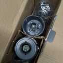 KOIOS Immersion Blender, 1000W Anti-scratch 3-in-1 Hand Blender, Upgraded 12 Speed Stainless Steel Blade Stick Blenders with Turbo Mode, Whisk and Milk Frother, Non-BPA (Silver)