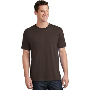 Port & Co. Men's 5.4-oz. Cotton Crewneck T-Shirt XXL Brown