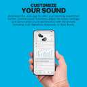 JLab Go Air Pop+ True Wireless Earbuds, in Ear Headphones, Bluetooth Earphones, 35H Playtime Ear Buds, Bluetooth Earbuds with Microphone, USB-C Charging Case, Dual Connect, EQ3 Sound, Violet