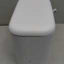 Compost Bin Kitchen for Countertop or Under Sink, 2.6 Gallon Hanging Small Trash Can with Lid, Garbage Can for Cabinet Door, Indoor/outdoor Food Waste Bin for Kitchen, Bathroom, RV, Office, White