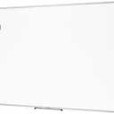 Amazon Basics Magnetic White Board with Pen Tray, Dry Erase Board, Aluminum Trim, 35.4" x 23.6"