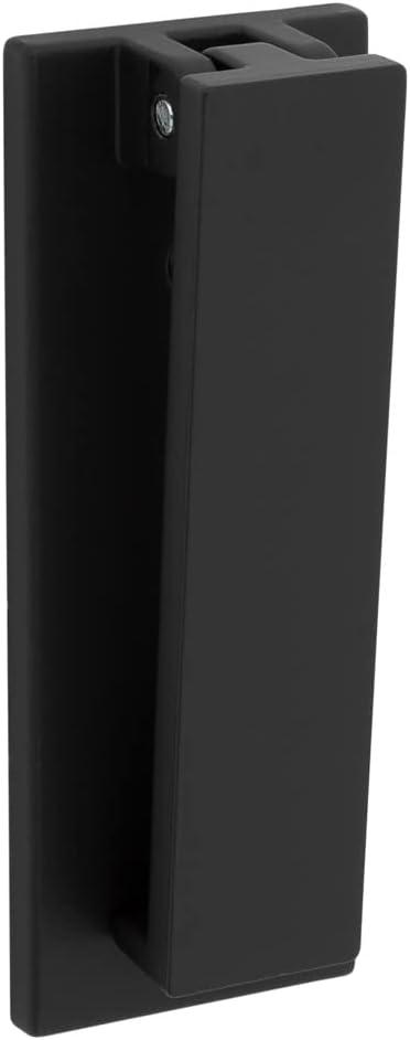 National Hardware N336-703 Reed Door Knocker, 4-3/4", Matte Black