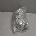 Babenest Sliver Cylinder Pedestal Stand Covers Set of 3, Spandex Vintage Fitted Round Pedestal Covers, Elastic Cloth Pillar Plinth Cover for Birthday Wedding Party Reception Decoration(Without Stands)