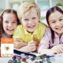 24Pack Valentines Day Cards for Kids School, Valentines Day Gifts For Kids Classroom with Heart Gemstones, Valentine Rock Crystal Exchange Gift Party Favor for Girls Boys School Class