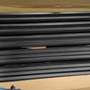 42" H x 38" W (3 Panels) Air Conditioner Fence, Metal Privacy Fence Panels for Outside, AC Unit Fencing, Trash Can Fencing, Pool Equipment Enclosure, Outdoor Privacy Wall for Outside, Patio, Black
