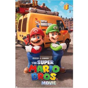 The Super Mario Bros. Poster 2023 Movie Posters Prints Bedroom Decor Silk Canvas for Wall Art Print Gift Home Decor Unframe Poster 22x34inch, Pack of 3