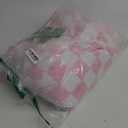 Pink Checkered Blanket, Ultra Soft Fleece Checkered Throw Blankets for Couch Bed and Travel, Luxury Throws for All Seasons, 60x80 Inch, Pink