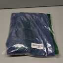 Womens Wide Leg Jeans Mid High Waisted Baggy Straight Leg Stretchy Denim Pants Seamed Long Trousers (Blue)