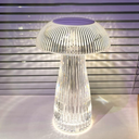 MOKITO 16 Colors Mushroom Lamp, Crystal Table Lamp Touching Control Rose Crystal lamp, Mushroom Decor for Bedrooms, Living Room, Party Decor (16colors)