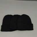 ZOORON 3 Packs Beanie for Men Women Warm Winter Hats Acrylic Knit Cuffed Beanie Cap Unisex