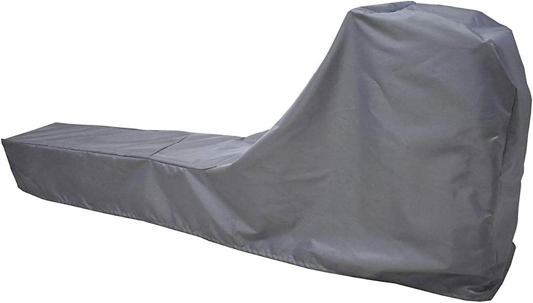 Fitness Equipment Cover - Protective Dustproof Waterproof & Water-Resistant Stationary Fabric for Indoor/Outdoor Use, Gray, 95"D x 24"W x 40"H