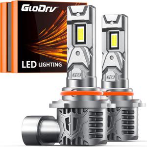 [2025 Upgrade] 90 05 Led Bulb, [Super Bright] 24000LM 600% Brighter Real 1:1 Mini Size HB3 Fog Light Bulbs, 6000K Cool White, Quick Install No Adapter Needed, Pack of 2