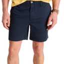 Chubbies Chino Shorts Men 7 Inch - Mens Shorts Casual with Elastic Waistband, Side and Back Pockets, Stretch Cotton Blend (Medium, Armadas)