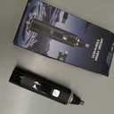 LED Display Ear and Nose Hair Trimmer Clipper for Men Women,2025 Rechargeable 2 in 1 Professional Painless Eyebrow & Facial Hair Trimmer with Powerful Motor and Dual-Edge Blades Easy Cleansing