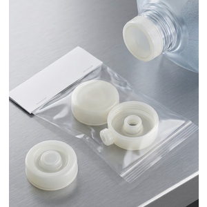 3 and 5 Gallon Water Jug Cap, Silicone Reusable Replacement Cap, Non Spill Bottle Caps for 55mm Bottle Water Dispenser Caps - Pack of 2
