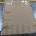 Bergamot Large Handmade 24"x32" Capiz Shell Wooden Framed Wall Art, Coastal Wall Art Dcor, Minimalist White Sea Shell Wall Decor for Living Room, Bedroom, Office