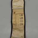 emissary Small Jewelry Travel Case Organizer for Necklace, Earrings, Rings, Bracelet, Jewelry Storage, Earring Storage, Necklace Storage, Valentine's Day Gifts Pouch Bag Accessories for Travel(Black)