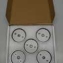 AMI PARTS DG94-03500A/Z Gas Stove Knob Replacement(Black) and DG94-03500X Gas Stove Knobs -Models NX60T8111SS NX60T8311SS NX60T8711SS for Oven Burner Top Stove knobs