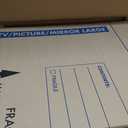 Bankers Box Large Moving Box, Up to 55" TV/Picture/Mirror, 4-Pack, 48 x 4 x 33 Inches (7711301)