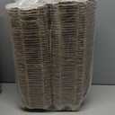 50 Pack Half Dozen Egg Cartons, Blank Natural Pulp Egg Carton Bulk 6 Count for Chicken Eggs and Duck Eggs, Reusable, Protects, Egg Storage Containers for Home Kitchen and Farmhouse (50 PCS 6 Count)