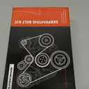 A-Premium Engine Serpentine Belt Drive Kit with Tensioner & Bolt Compatible with Chevrolet Trax, Sonic 2013-2018 & Buick Encore 2013-2018 - DOHC Turbocharged L4 1.4L